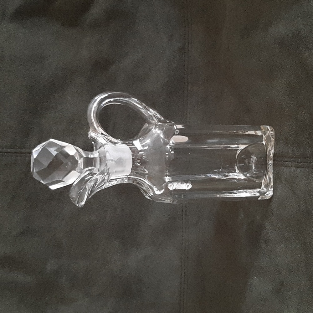 Antique Victorian Glass Cruet w/Stopper